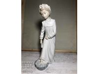 lladro nao порцеланова статуя на момиче, Испания