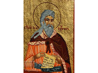 Modern hand-painted icon of the Holy Prophet Elijah