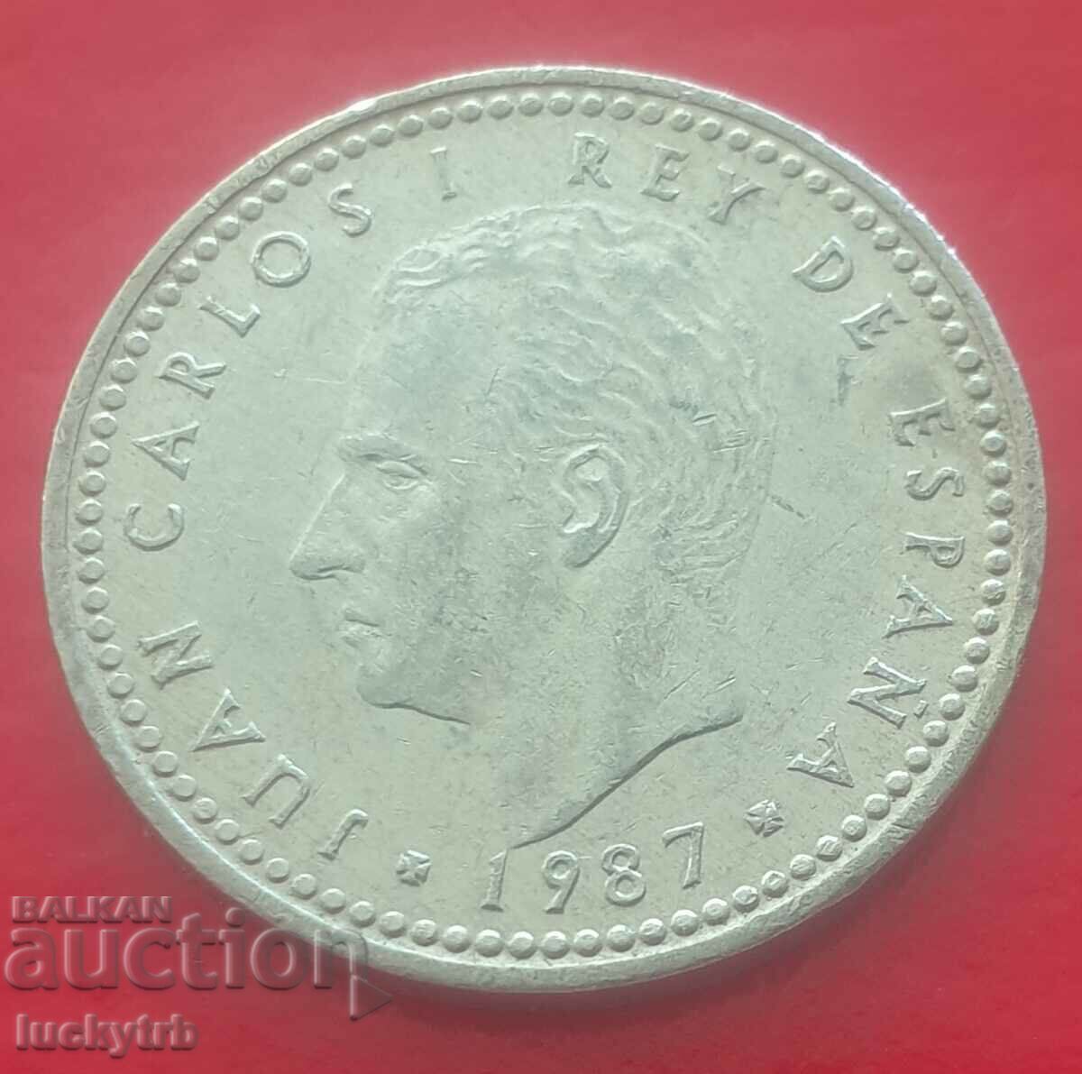 1 peseta 1987 - Spania cu preț € 1.00 | 1.96 BGN