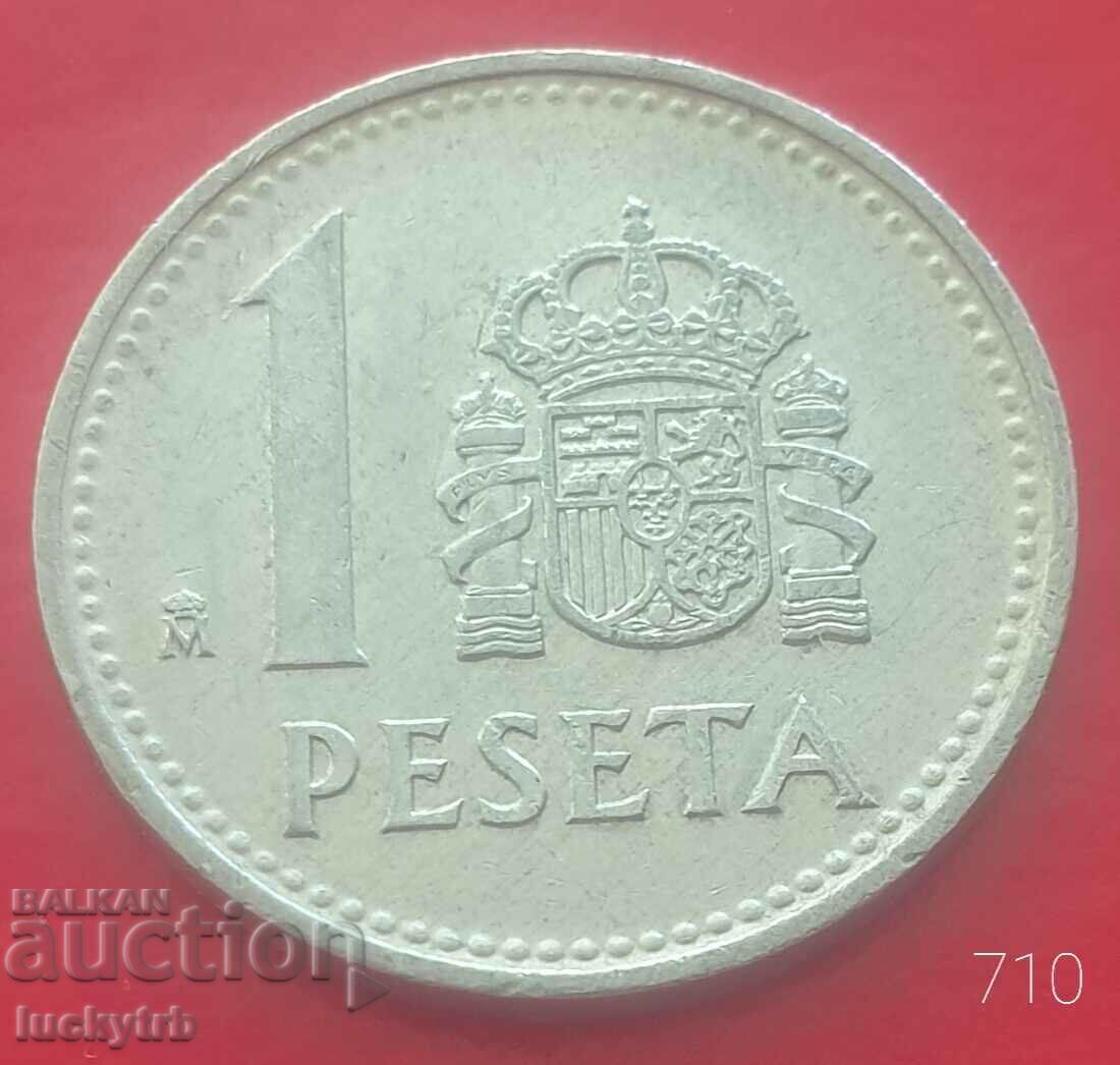 1 peseta 1987 - Spain