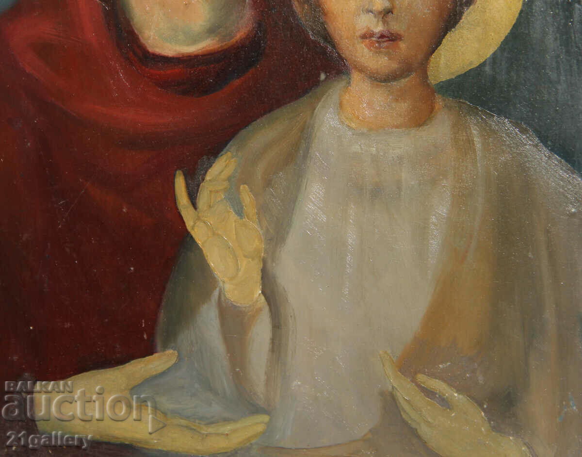 Ancient picture of the Holy Mother of God with the Child - 6 Ancient picture of the Holy Mother of God with the Child - 6