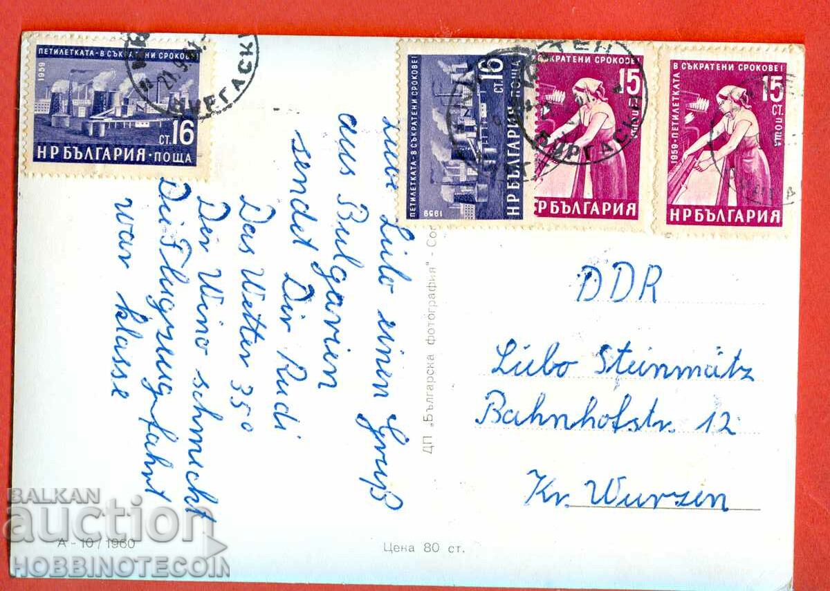 KITTEN CARD TRAVELED - GDR before 1961 with price 2.99 BGN | € 1.53 KITTEN CARD TRAVELED - GDR before 1961 with price 2.99 BGN | € 1.53