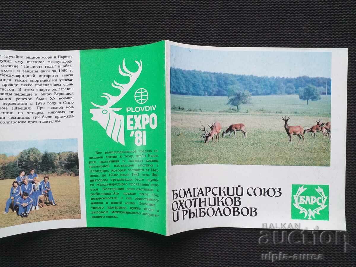 Delivery of Social brochure EXPO 81 Delivery of Social brochure EXPO 81