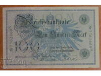 100 МАРКИ 1908 година, ГЕРМАНИЯ