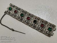 Renaissance silver bracelet, sachan, jewelry, silver