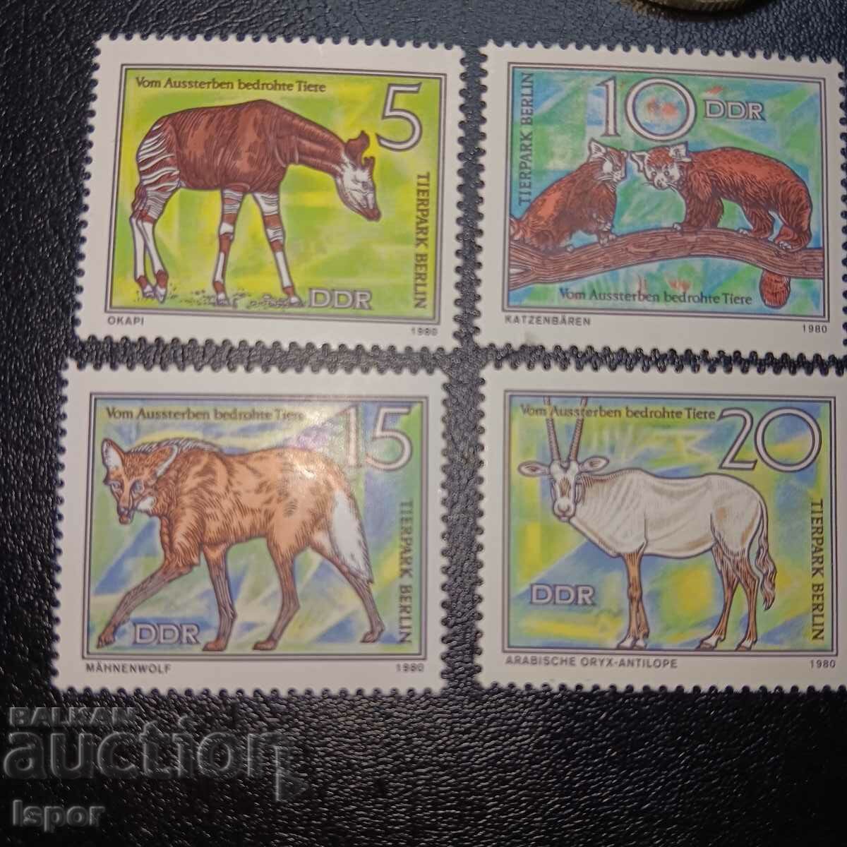 ГДР чиста серия с цена 5.00 лв. | € 2.56 ГДР чиста серия с цена 5.00 лв. | € 2.56