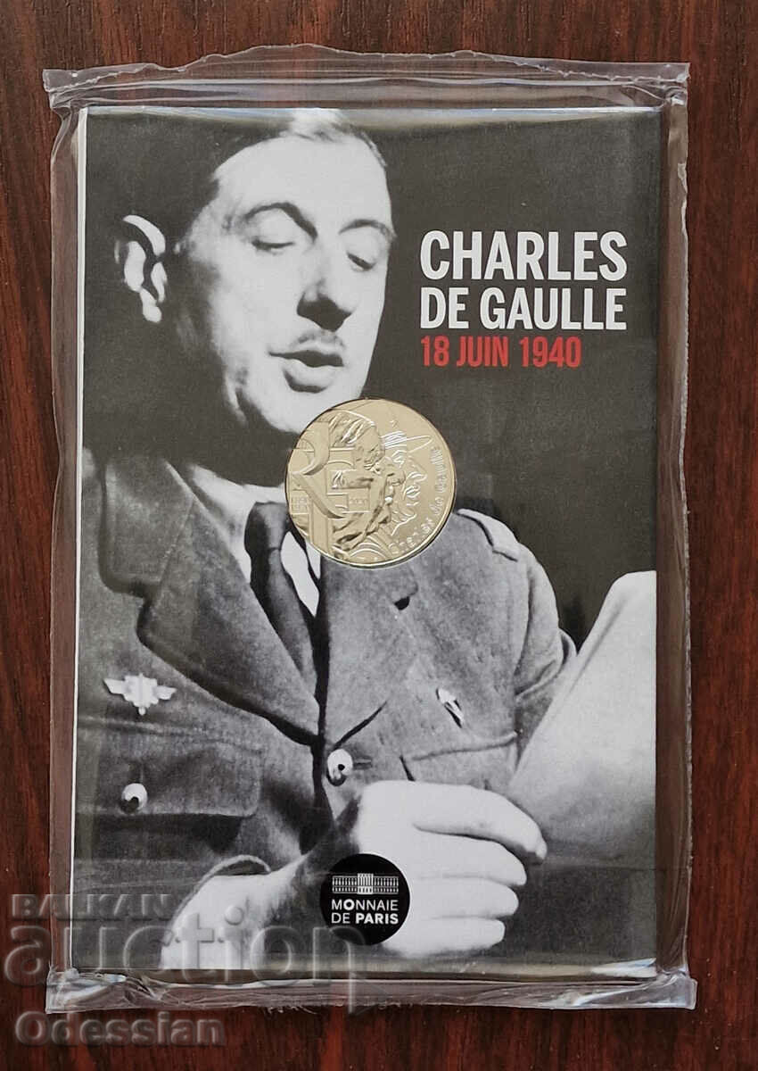 Franța • Charles de Gaulle • 10 euro • 2023