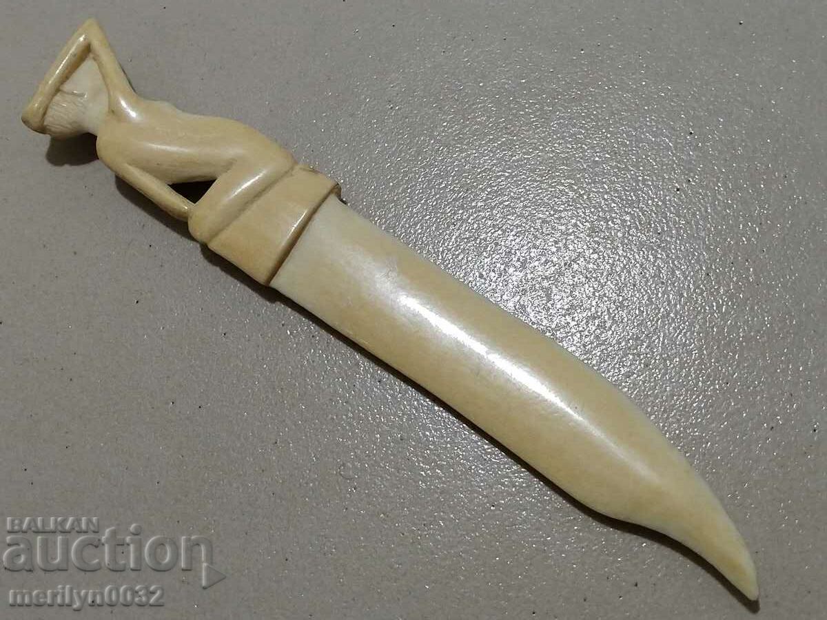 Auction Ivory letter knife Auction Ivory letter knife
