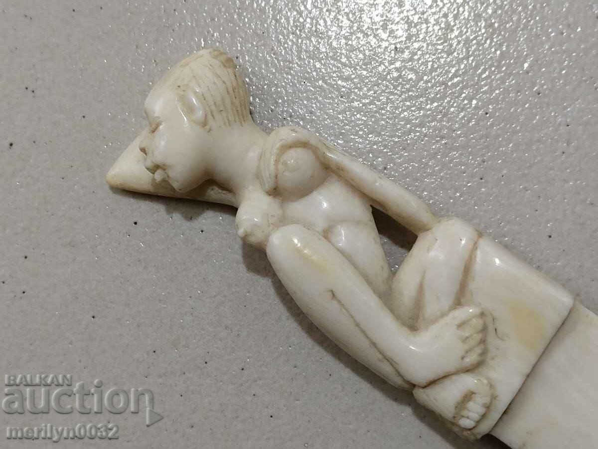 Delivery of Ivory letter knife Delivery of Ivory letter knife