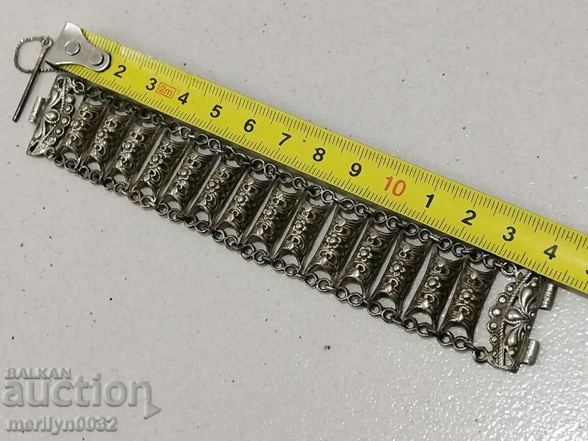 Old children's silver bracelet jewelry silver, end of the 19th century - 5 Old children's silver bracelet jewelry silver, end of the 19th century - 5