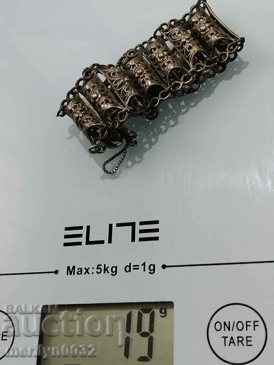 Old children's silver bracelet jewelry silver, end of the 19th century - 6 Old children's silver bracelet jewelry silver, end of the 19th century - 6