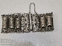 Old children's silver bracelet jewelry silver, end of the 19th century