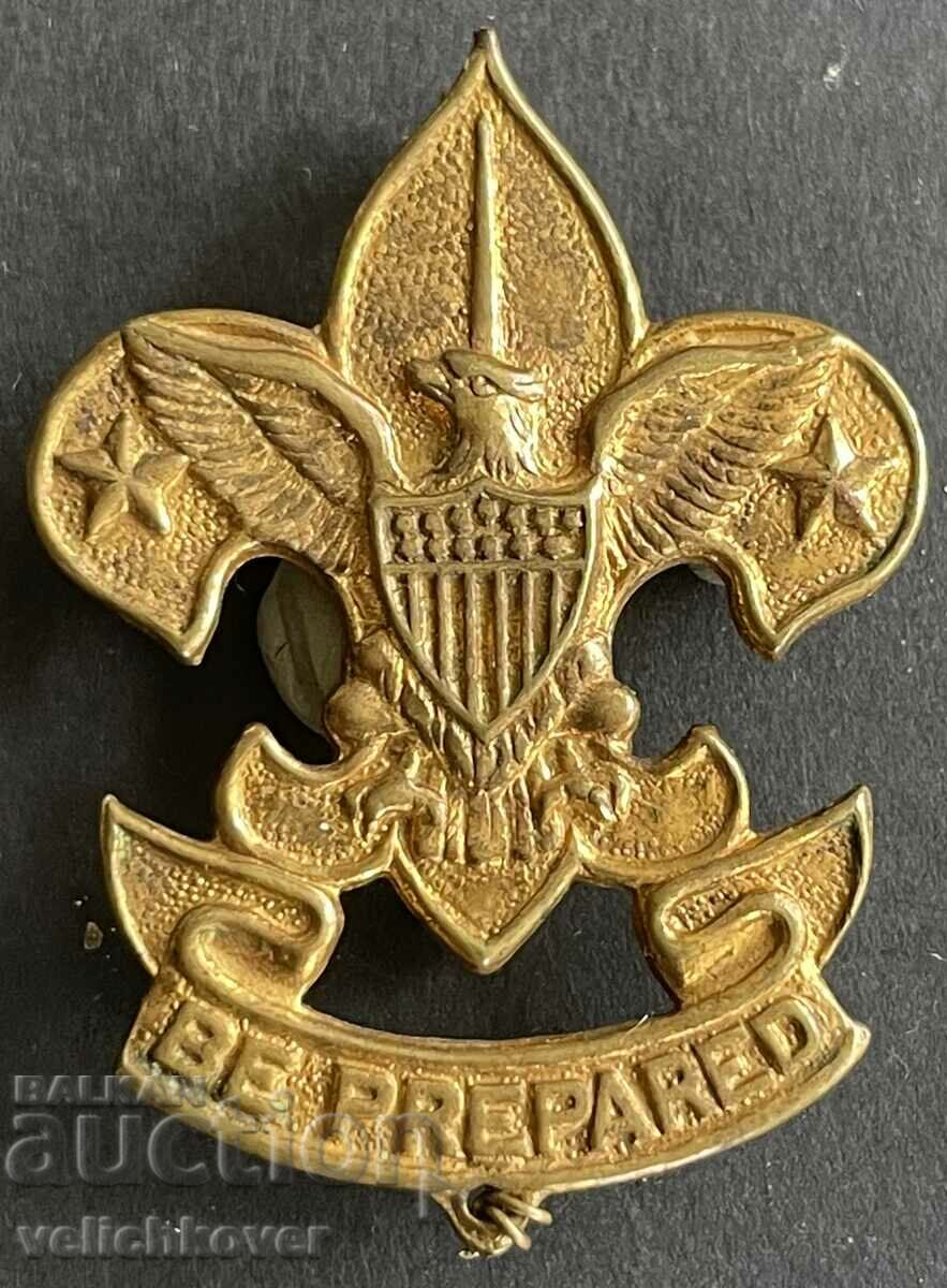 39319 USA Badge Boy Scouts of America 1930s