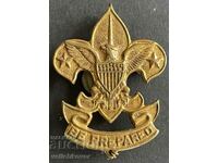 39319 USA Badge Boy Scouts of America 1930s