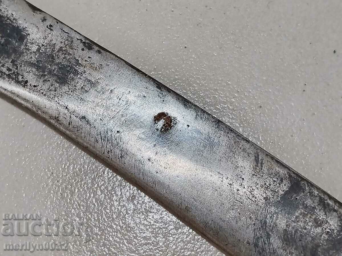 Auction Old shepherd's knife without cania and stamp akulak blade Auction Old shepherd's knife without cania and stamp akulak blade