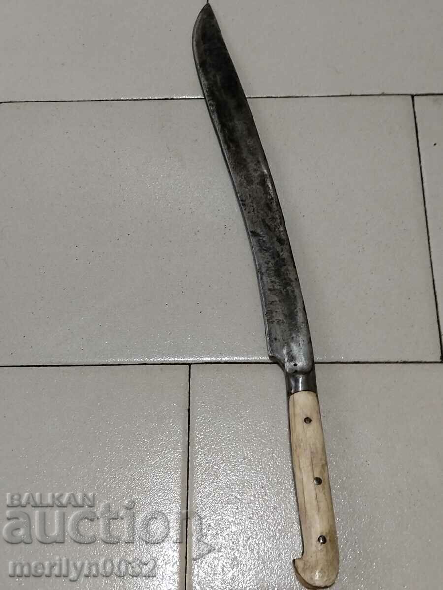 Old shepherd's knife without cania and stamp akulak blade - 5 Old shepherd's knife without cania and stamp akulak blade - 5