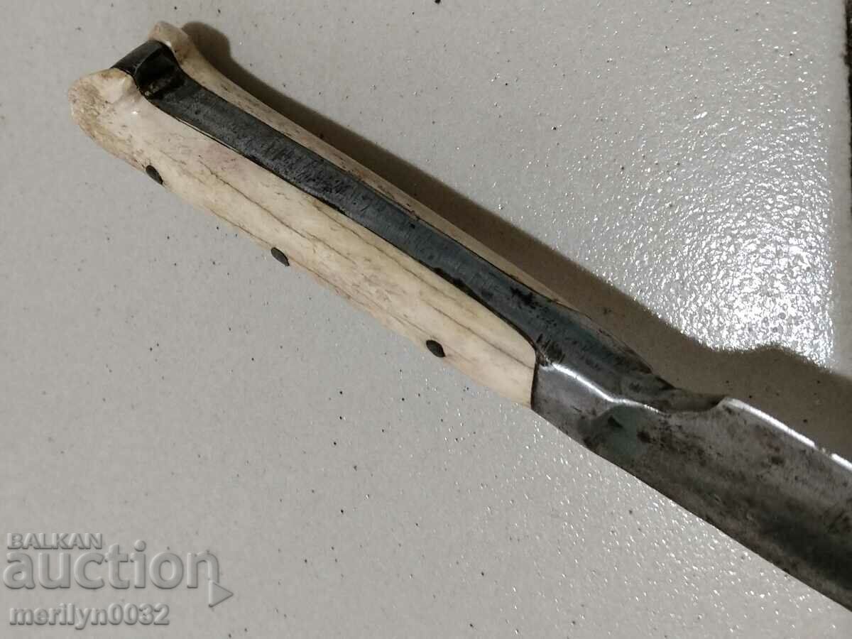 Old shepherd's knife without cania and stamp akulak blade - 7 Old shepherd's knife without cania and stamp akulak blade - 7