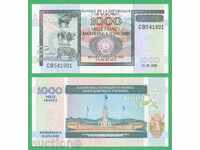 (¯`'•.¸ BURUNDI 1000 franci 2009 UNC ¸.•'´¯)