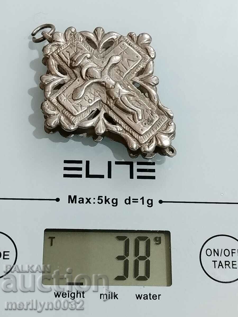 Revival cross for the neck, silver, jewelry, UNIQUE jewelry - 5