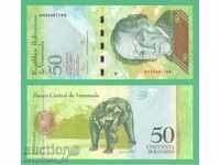 (¯`'•.¸ VENEZUELA 50 Bolivar 2015 UNC ¸.•'´¯)