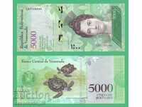 (¯`'•.¸ VENEZUELA 5000 Bolivar 2017 UNC ¸.•'´¯)