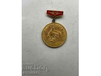 rare medal sign Locomotive depot Sofia 1988