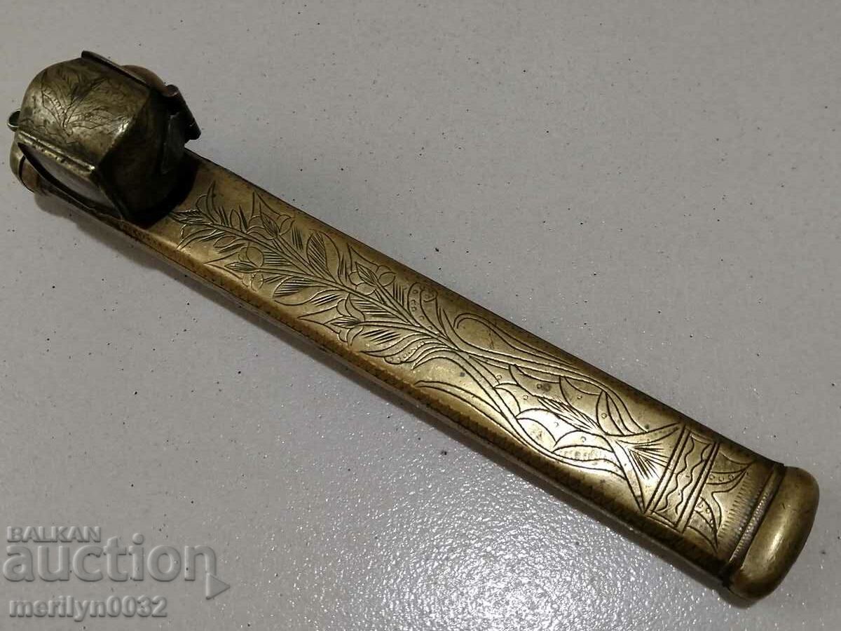 Delivery of Ottoman divit devit inkwell early 19th in ORIGINAL Delivery of Ottoman divit devit inkwell early 19th in ORIGINAL