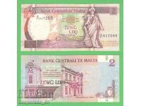 (¯`'•.¸   МАЛТА  2 лири 1967 (1994)   ¸.•'´¯)