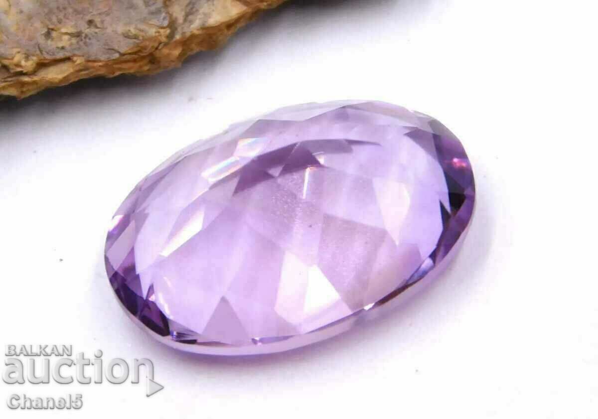 NATURAL AMETHYST - PINK-VIOLET - BRAZIL - 2.23 ct (242) with price 29.00 BGN | € 14.83 NATURAL AMETHYST - PINK-VIOLET - BRAZIL - 2.23 ct (242) with price 29.00 BGN | € 14.83