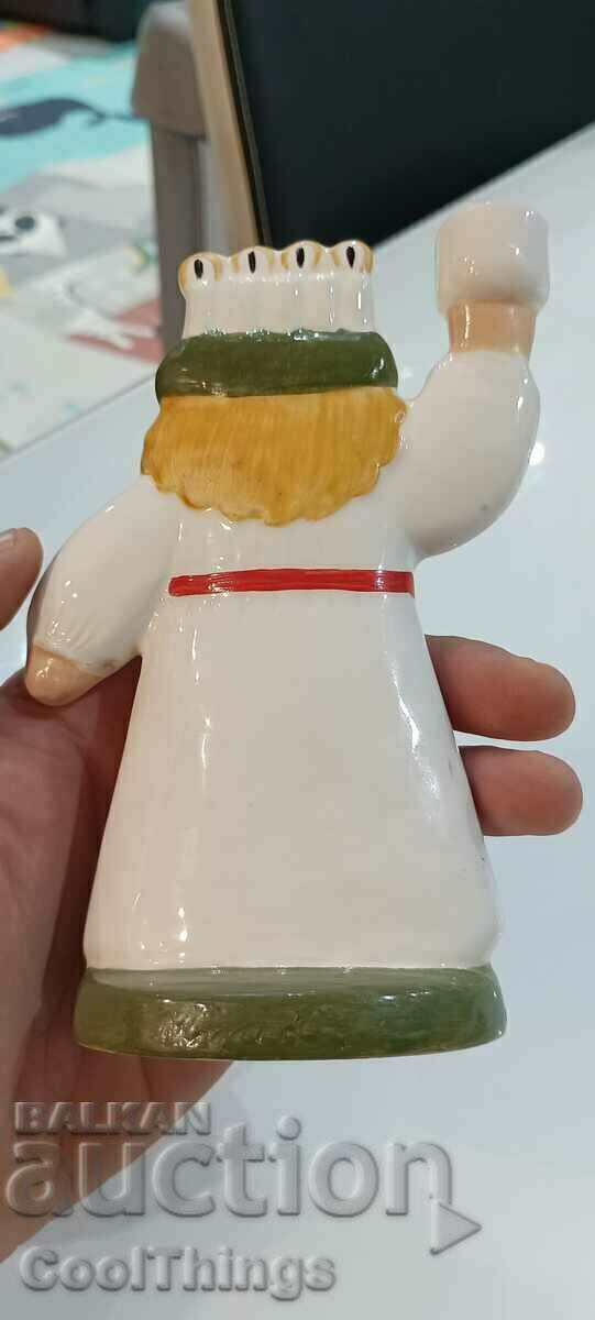 Delivery of Goebel candlestick marked Delivery of Goebel candlestick marked