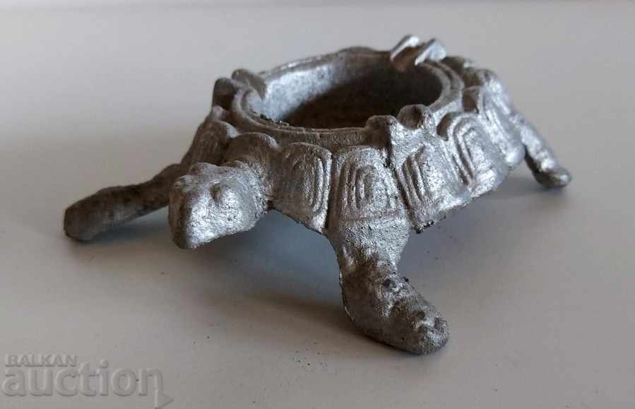 Rare Old Metal Ashtray Turtle Excellent with price 35.00 BGN | € 17.90 Rare Old Metal Ashtray Turtle Excellent with price 35.00 BGN | € 17.90