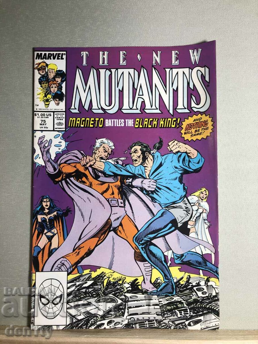 комикси Marvel the new mutants 1989г