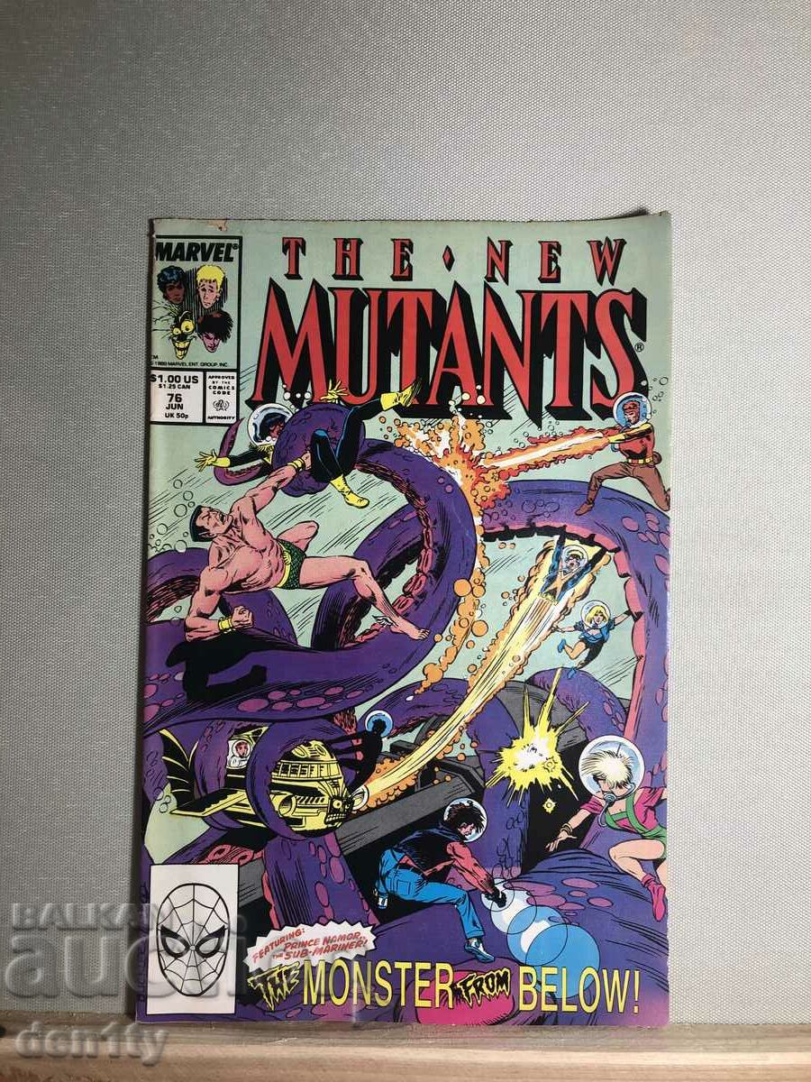 комикси Marvel the new mutants 1989г