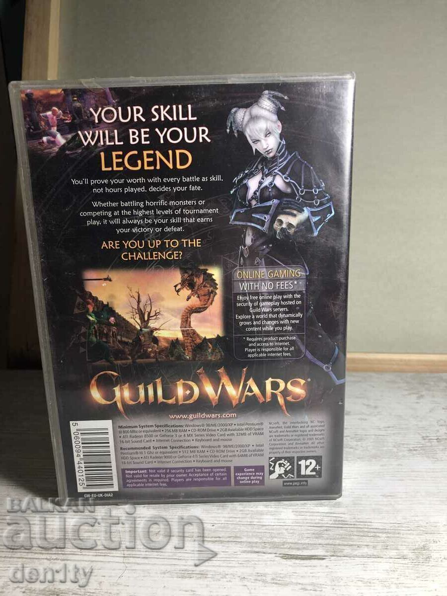 Auction  pc game guild wars
