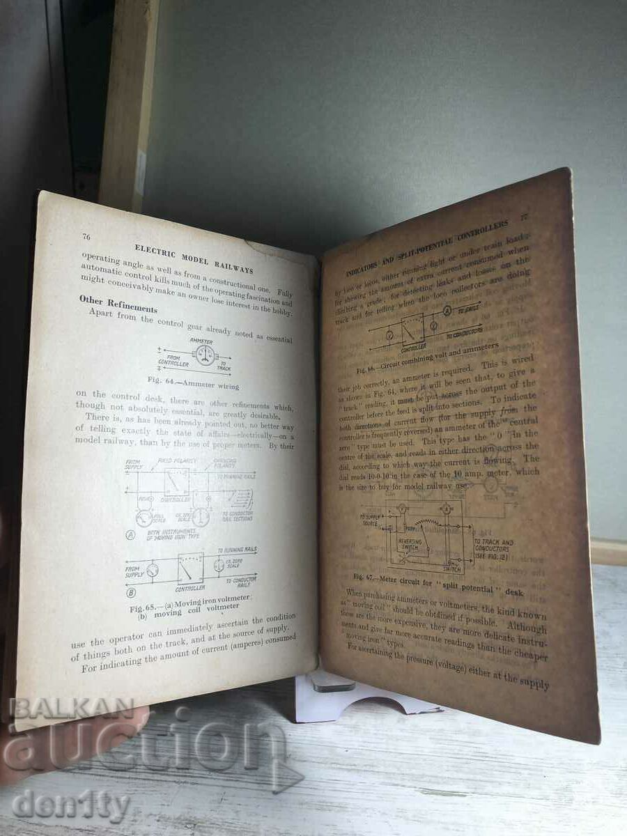 electric model railways old book - 6 electric model railways old book - 6