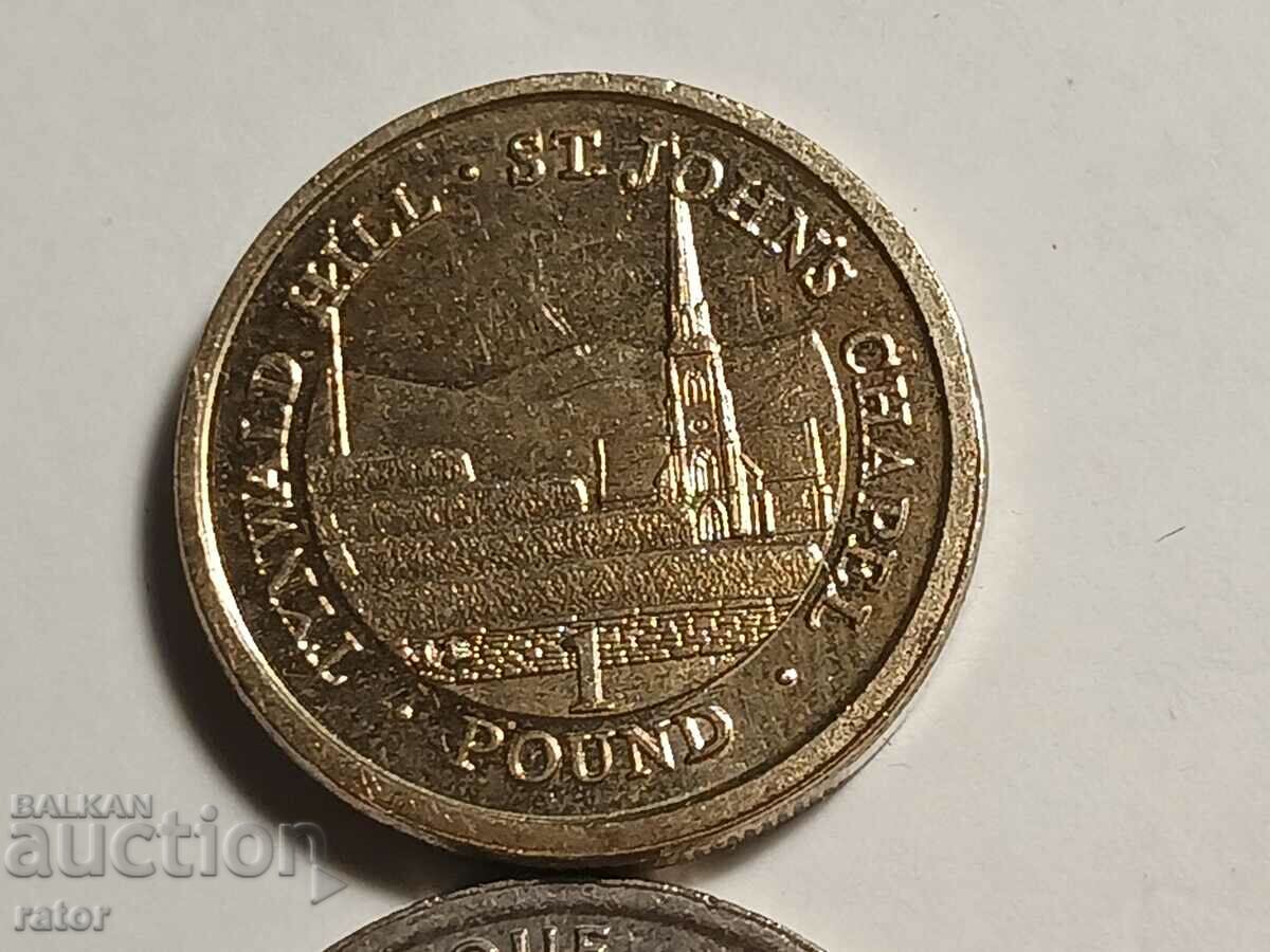 ISLE OF MAN - 1 Pound 2014 și 10 pence 1992 cu preț 10.00 BGN | € 5.11 ISLE OF MAN - 1 Pound 2014 și 10 pence 1992 cu preț 10.00 BGN | € 5.11