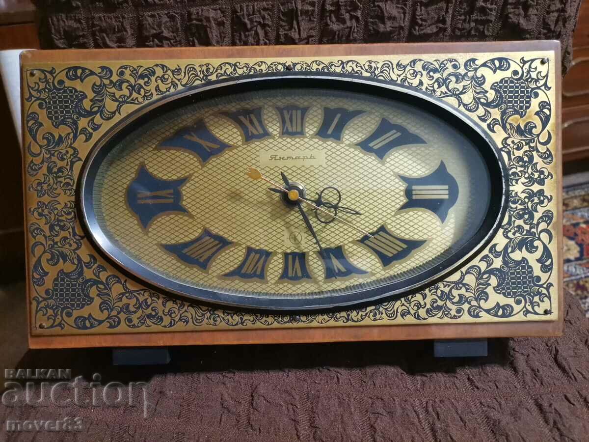 Desk clock "Amber". USSR