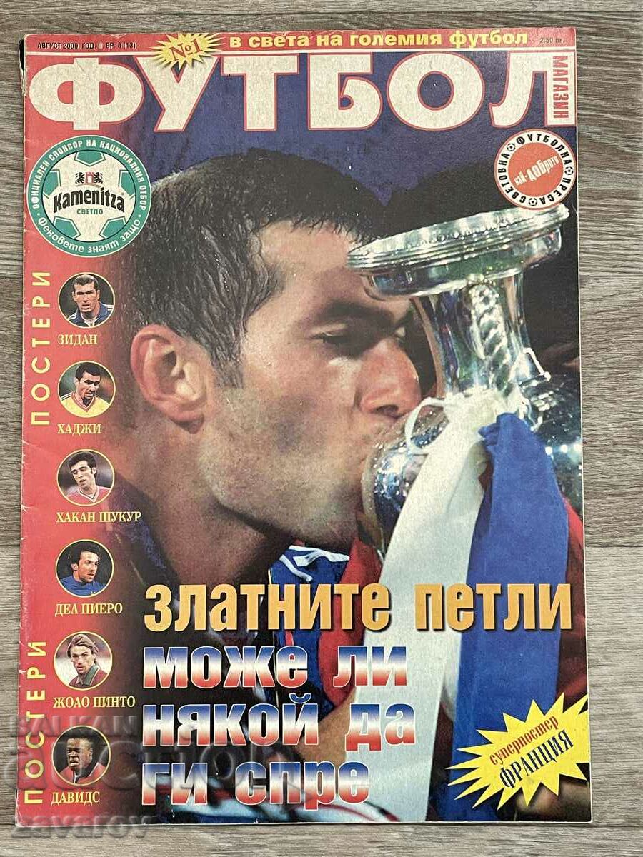 Football Shop Euro 2000 EC Zidane France Italy Netherlands