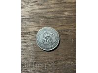 monedă de argint 1915 șase pence