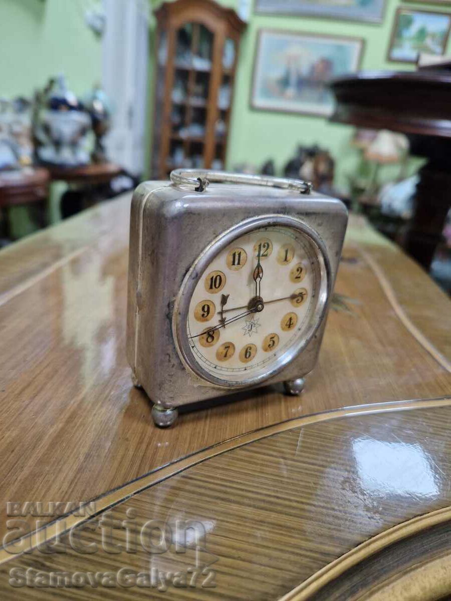 Δημοπρασία Σπάνιο παλιό ρολόι καρότσι Junghans Δημοπρασία Σπάνιο παλιό ρολόι καρότσι Junghans