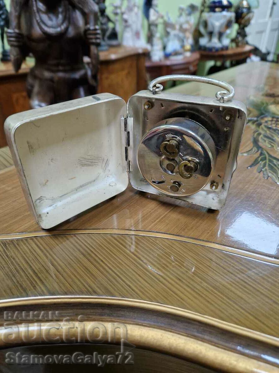 Σπάνιο παλιό ρολόι καρότσι Junghans - 5 Σπάνιο παλιό ρολόι καρότσι Junghans - 5