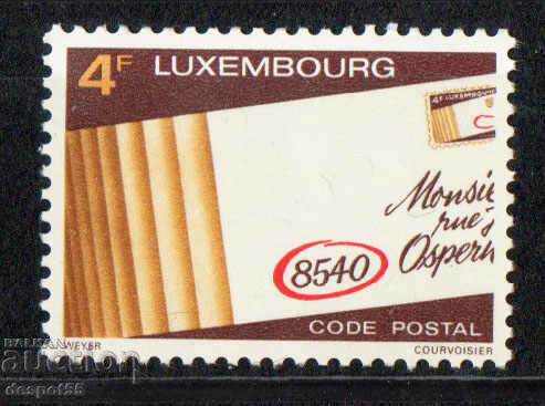 1980. Luxembourg. Enter postal code.