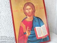 Wooden Icon, Jesus Christ