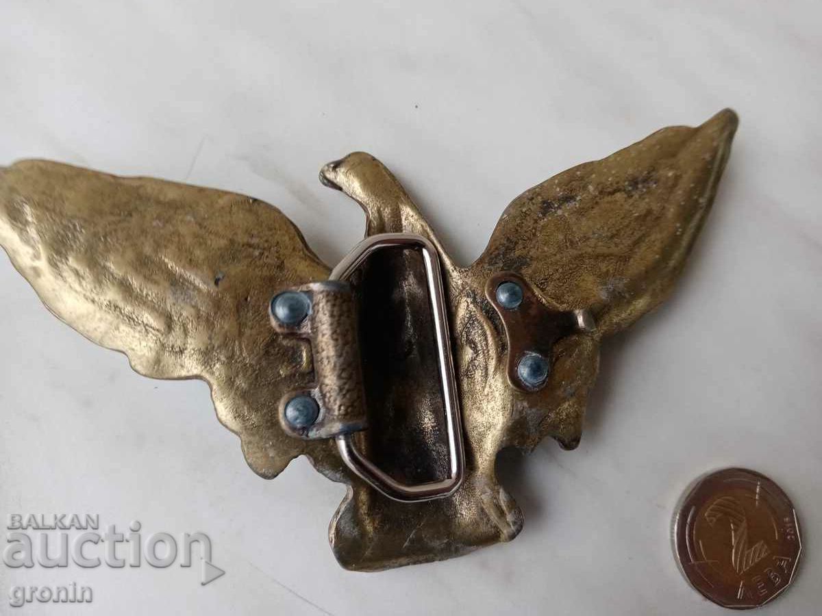 Auction American eagle metal buckle, buckle, Auction American eagle metal buckle, buckle,