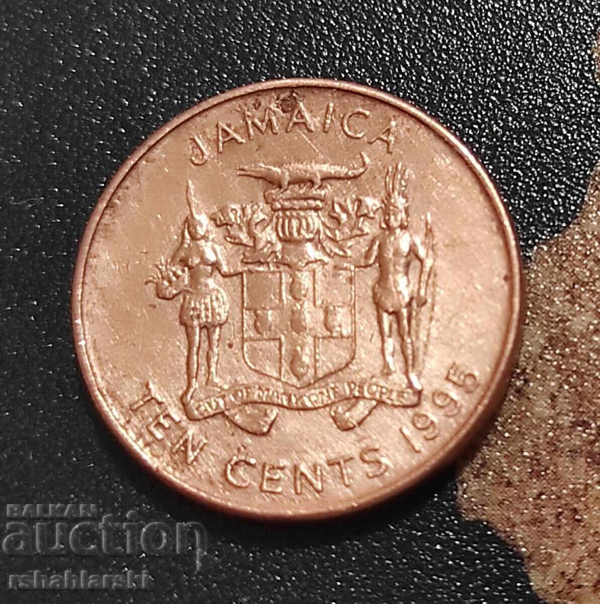 Jamaica 10 cent coin, 1995