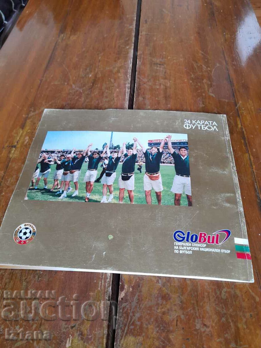 Book 24 Carat Soccer USA 1994 - 5