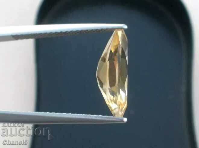Delivery of NATURAL CITRINE - MARQUIS - BRAZIL - 0.50 CARAT (347) Delivery of NATURAL CITRINE - MARQUIS - BRAZIL - 0.50 CARAT (347)