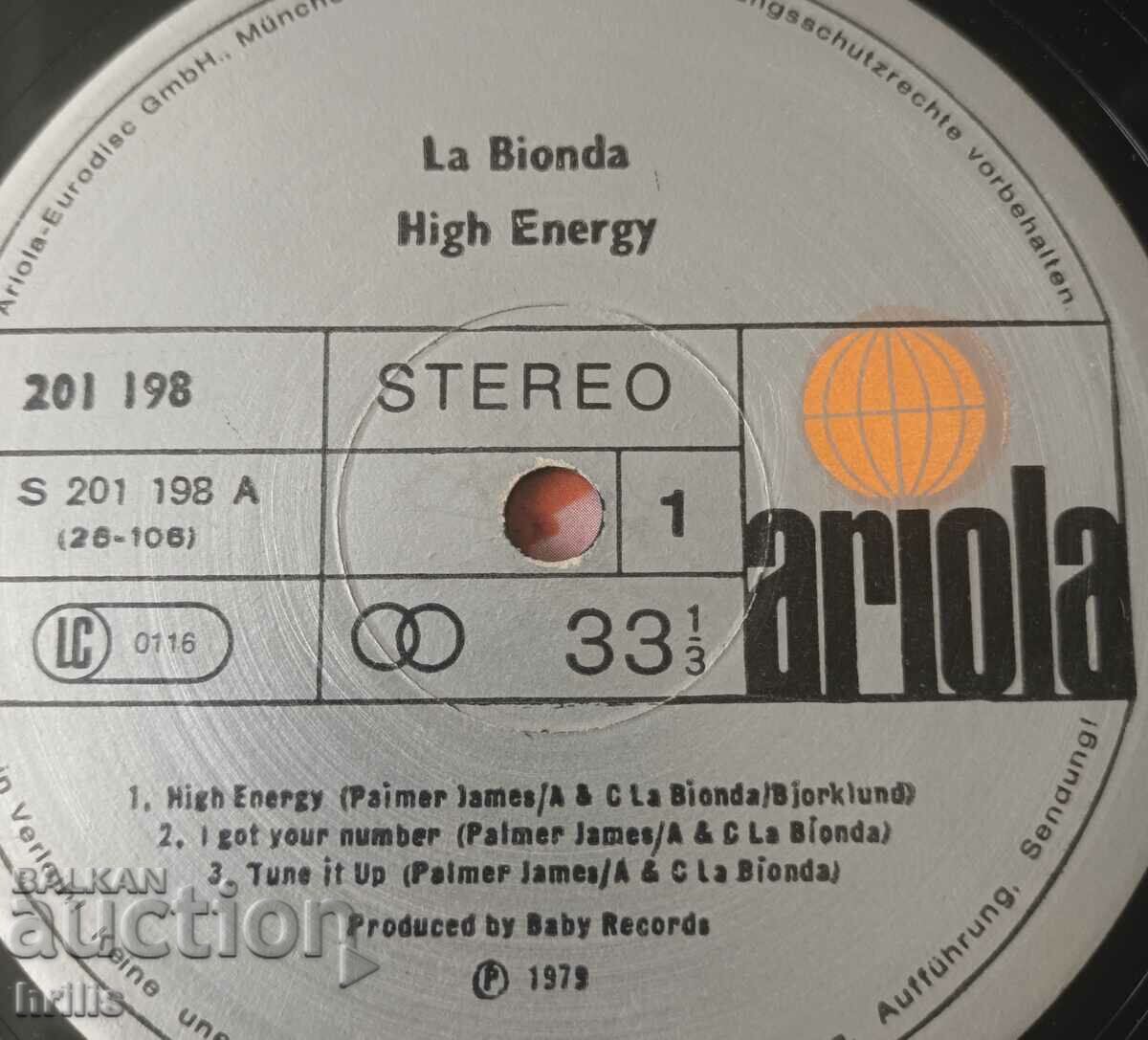 Δημοπρασία ΜΕΓΑΛΟ ΡΕΚΟΡ - LA BIONDA Δημοπρασία ΜΕΓΑΛΟ ΡΕΚΟΡ - LA BIONDA