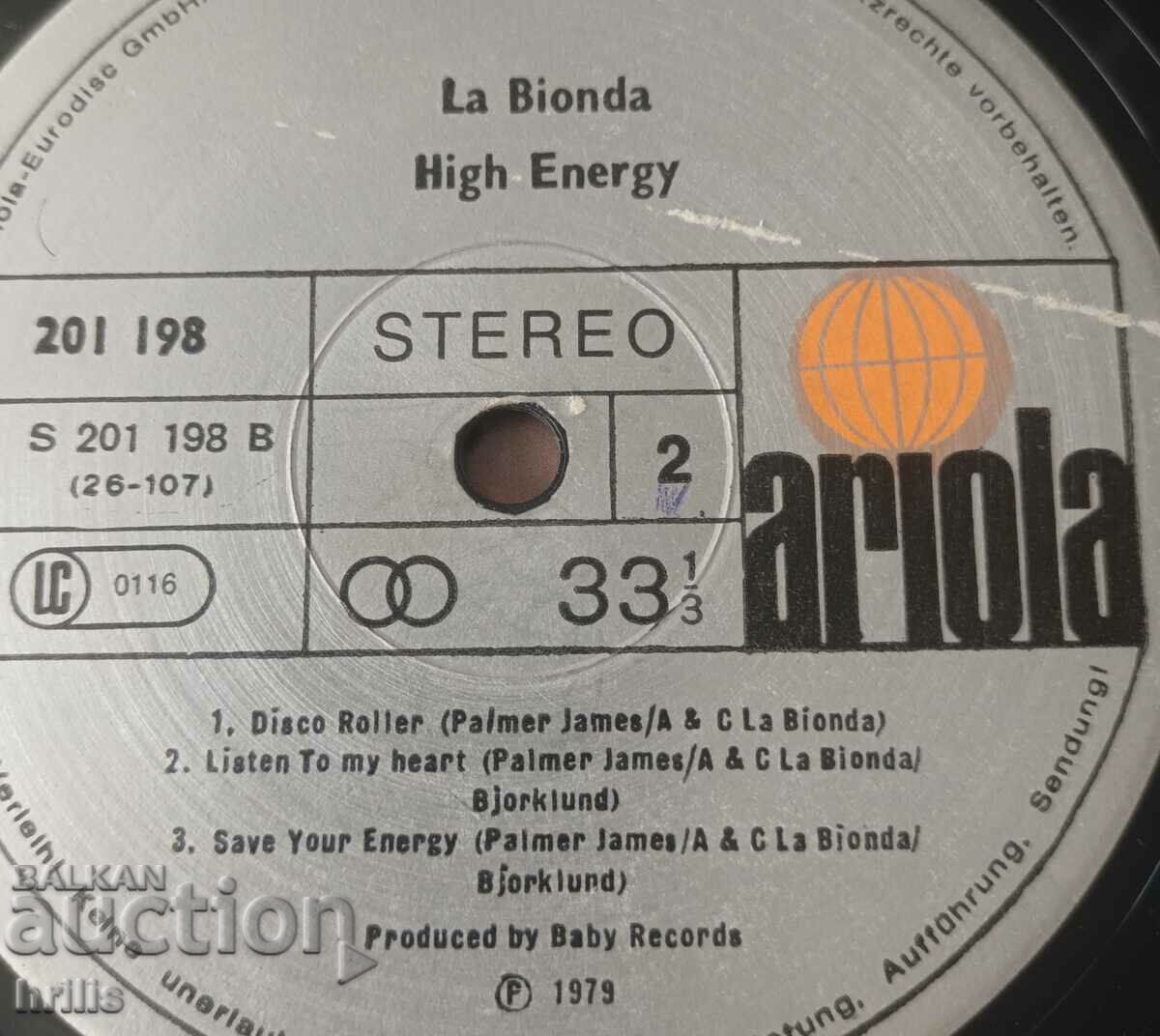 Παράδοση ΜΕΓΑΛΟ ΡΕΚΟΡ - LA BIONDA Παράδοση ΜΕΓΑΛΟ ΡΕΚΟΡ - LA BIONDA