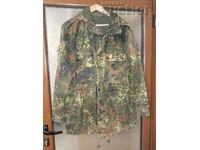 Camouflage fur jacket with hood Germany BUNDESFFER